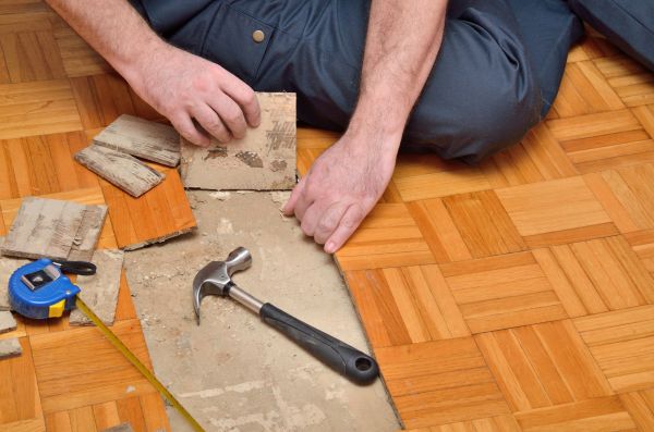 Handyman Floor Repair in Ooltewah