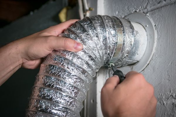 Dryer Duct Replacement in Ooltewah