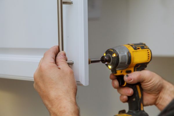 Cabinet Knob Installation in Ooltewah