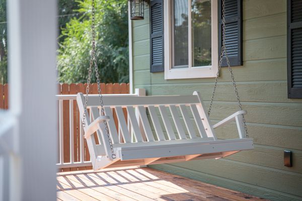 Porch Swing Installation in Ooltewah